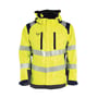 Tranemo Workwear FR 5135-94-94 skaljakke i str. XXL, med metalfri konstruktion, reflekser og blå detaljer.