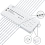 LEDlife trappe-LED-COB-stripsæt med styreenhed og tilsluttede lysstrips vist skråt oppefra.