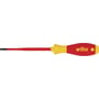 Wiha skruetrækker VDE 1000V slimFix med T25H TORX spids, 125mm klingelængde og rød/gul SoftFinish greb.