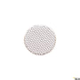 SLV NUMINOS L diffusor med sort honeycomb-gitter af aluminium, der reducerer blænding på hvid baggrund.