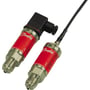 Danfoss EMP 2 tryktransmitter med 1/2" G-tilslutning og rød mærkat med 'MADE IN DENMARK' trykt.