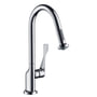 Hansgrohe Axor Citterio køkkenarmatur, udtræk, C-tud, 1-grebs, Krom