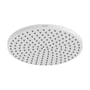 Hansgrohe hovedbruser med PowderRain stråleteknologi, 240 mm i diameter og hvid finish, hvid stråleskive.