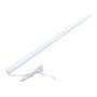 50 cm LEDlife skabslys med 12V tilslutning og hvid ledning, præsenteret på en ren hvid baggrund.