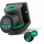 Stahlwille Smartcheck USB momenttester med 3/4" indvendig firkant til 80-800Nm, grå sort med grønne detaljer og digital skærm.
