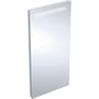 Geberit Renova Comfort spejl, indbygget lys, 40x80 cm