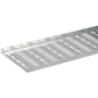 Wibe Kabelplade W4, 250mm bred, 3m lang, fremstillet af el-forzinket stål med perforeringer til kabelmontering.