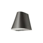 SG Armaturen vægarmatur Spike LED i grafit med 4000K og 850 lumen, fremstillet af pulverlakeret aluminium og polycarbonatskærm.