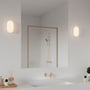 Nordlux Foam væglampe til badeværelse, E27, hvid