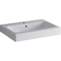 Geberit iCon håndvask, 600 mm x 485 mm, hvid, 1 hanehul, overløb, KeraTect