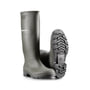 Sika Footwear 380VP Pricemastor PVC støvle i størrelse 35, vist med en støvle stående og en liggende med sålen opad.