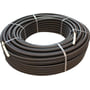 Unite 15x2,5 mm Unipex RIR rør-i-rør, 50 meter rulle med sort korrugeret yderkappe og synlig hvid inderrør.