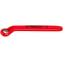 Knipex L-AUS ringnøgle i rød, 13 mm, VDE-godkendt til 1000V med synlig Knipex-logo og produktnummer 98 01 14.