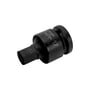 Bahco 3/4" unbrako-top i størrelsen 17mm, fremstillet i sort, højtlegeret stål med fosfateret finish.