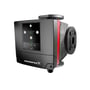 Grundfos MIXIT DYNAMIC 32-16 R F blandesløjfe set mere forfra med display, knapper og flange på siden.