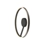 SLV ONE sort væg- og loftlampe med ringformet design og justerbar lysfarve, der giver et moderne udtryk.