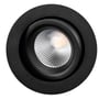 SG Armaturen Junistar Lux IsoSafe downlight i sort finish, med 30 graders vip og 8W LED i 3000K varmt hvidt lys.