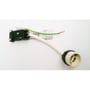 V-TAC downlight-kit med GU10-fatning; her ses ledning, samlemuffe og fatning tæt på.