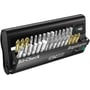 Wera Bitssæt BC 30 Universal 1 med 29 forskellige bits og Rapidaptor holder i et sort kompakt etui.