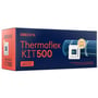 Ebeco Thermoflex KIT 500 gulvvarmesæt i kasse med energispare mærkat og WiFi Ready logo.