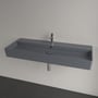 Villeroy & Boch Memento 2.0 vaskeskab i grå porcelæn med firkantet design, 120 cm bredt og vægmonteret.