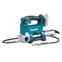 Makita 18V LXT fedtsprøjte DGP180Z med monteret 18V batteri og synlige gearindikatorer 1 og 2.