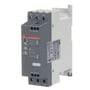 ABB Softstarter PSR45-600-11 til 22 kW motorer, 45A 400V AC med 24VAC/DC styrespænding og indbygget by-pass kontaktor.