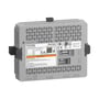 Schneider Electric Pro-face PFXSTM6B rear module med 1 COM, 2 Ethernet og USB porte samt 24VDC indgang.