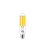 Philips MASTER Ultra Efficient LED SON-T lampe på 19W med E27 sokkel, giver 4000 lm og 4000K, klar til brug.