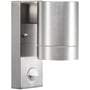 Tin Maxi Sensor væglampe med bevægelsessensor, enkelt, 1 x GU10 maks. 35W, aluminium – Nordlux