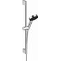 Hansgrohe Pulsify Select 105 mm brusestangsæt, 650mm brusetang, 3 sprays, Krom