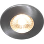 LED-spot Gabriella, Ra98, 350mA LED 4W 2700K, 294 lumen, 35°, dimbar, børstet aluminium