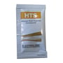 En hvid sachet med teksten HTS Silicone Heat Transfer Compound viser emballagen til Carlo Gavazzi kølepasta HTS02S.