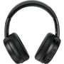 Verbatim TruSound Bluetooth ANC-headset ses forfra med bøjle, ørepuder og betjeningsknapper på siden.