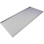 Cubic frontafdækning 600x250mm CPS25 4808-2560 i grå metal, isoleret på hvid baggrund.