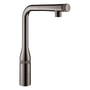 Grohe Essence køkkenarmatur , L-tud, Poleret Hard Graphite