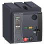 Schneider Electric Compact NSX N 400N circuit breaker med motordrev MT400/630, vist med opladet indikator og betjeningsknapper.