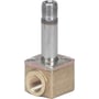Danfoss EV310A magnetventil i messing med G1/8 intern gevind og 3/2 veje, NC position for olie og luft.