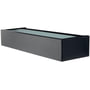SG Armaturen Edge væg LED armatur i sort, 10W, med down/uplight funktion og IP65 rating.