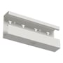 Wibe T-stykke WGX-S TSN 170x72 mm i hvid RAL9003/70, fremstillet af metal til kabelbakkesystemer.