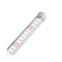 LEDlife Max-Grow 2.0 vækstlys tændt med hvide og røde LED-dioder langs den oplyste skinne.
