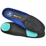 Sievi Winter Dual Comfort XL indlægssål i str. 39, vist fra oven med detaljer af flerlagsdesign og blå kant.