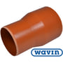 Wavin – Glat PVC overgang til betonspids - Ø250 x Ø250 mm