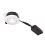 Nordtronic Low Profile Flexible G2 Ø83 - Dim To Warm - 350lm - inkl. driver - Hvid (mat) / Inden- og udendørs