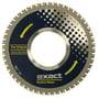 Exact Tools TCT 165 klinge med 165mm diameter, fremhæver dens robuste design til Pipecut 280E og 360E maskiner.