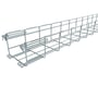 Legrand FC gitterbakke 105x150mm, 3 meter lang, elektrogalvaniseret stål med Fasclic+ hurtig samling og sikkerhedskant.