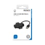Deltaco USB-A hub med 4 porte og 480 Mbps hastighed, vist i sin emballage med produktinformation.