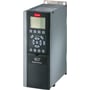 Danfoss VLT AQUA Drive FC 202 frekvensomformer, 3.0 kW, 3x400V, IP55 kompakt enhed med grafisk display og betjeningsknapper.