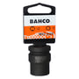 Bahco 1/2" krafttop 27 mm i sort krom-extra stål på hvid baggrund med orange mærkat.