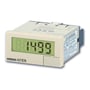 Omron H7ER omdrejningstæller med gråt kabinet og 5-cifret LCD-display, viser tallet 1499.